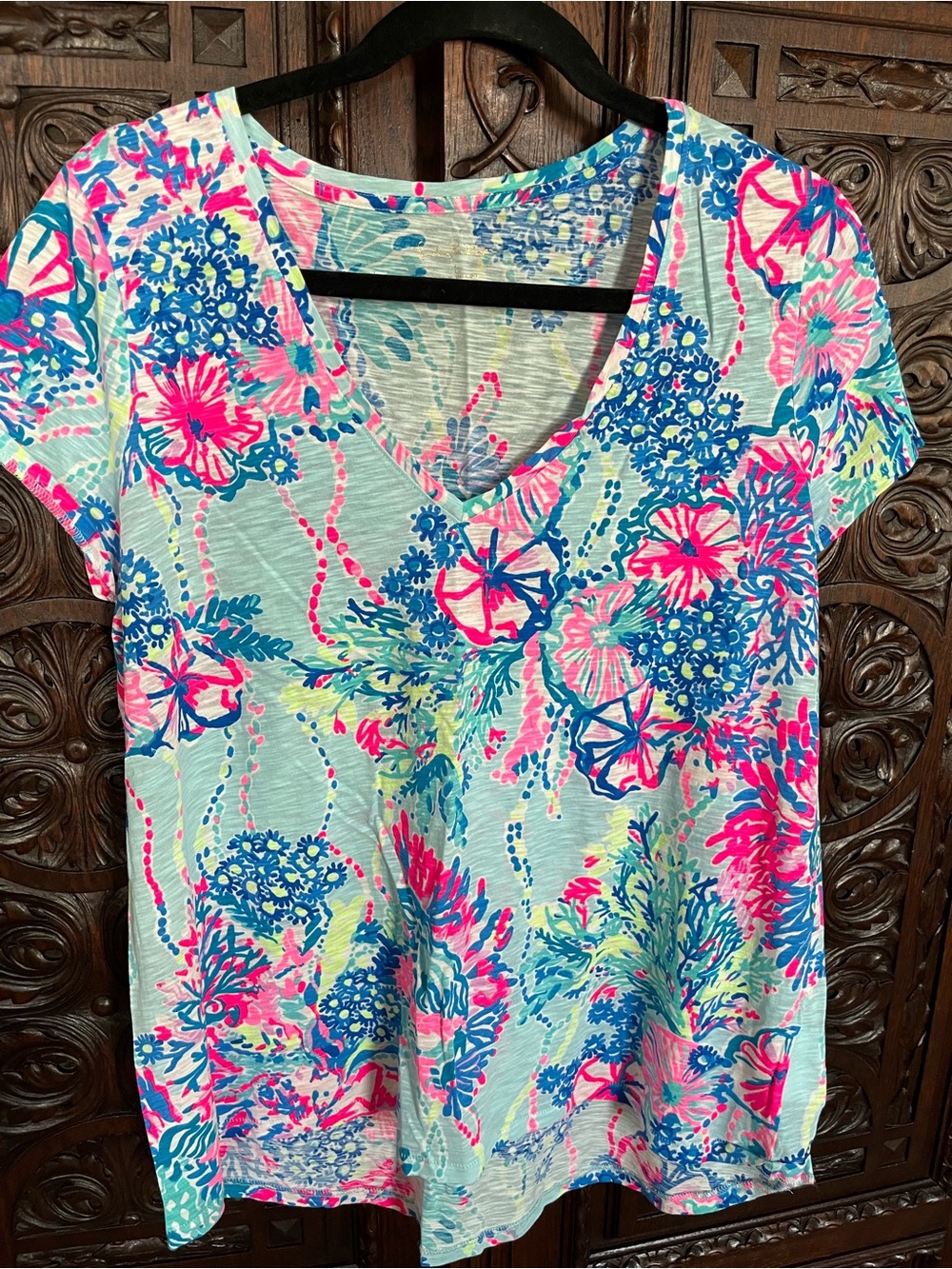 Lilly Pulitzer Etta tshirt New without tags large